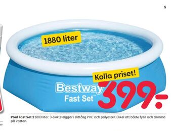 Rusta Bestway pool erbjuda