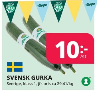 Tempo Odlarna.se gurka erbjuda