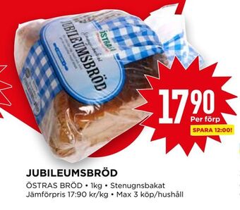 Willys Jubileumsbröd erbjuda