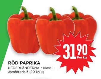 Willys Hemma Röd paprika erbjuda