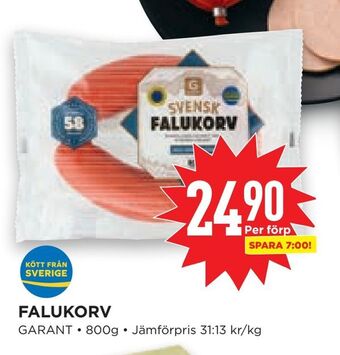 Willys Hemma Falukorv erbjuda