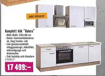 Komplett kök "Valero"