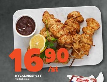 Stora Coop Kycklingspett erbjuda