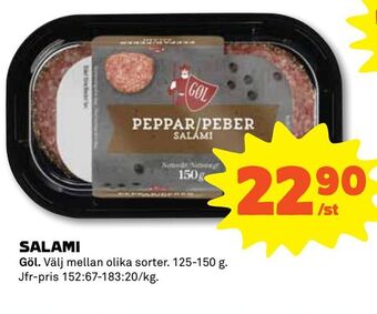 Stora Coop Salami erbjuda
