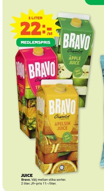 Stora Coop Juice erbjuda