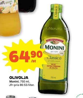 Stora Coop Olivolja erbjuda