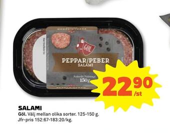 Stora Coop Salami erbjuda