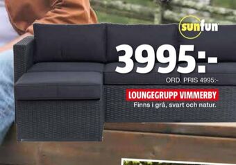 Bauhaus Sunfun utemöbler erbjuda