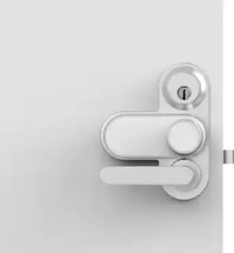 Elektroniskt ytterdörrlås glue smart lock med assa dörrplatta
