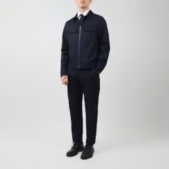 Jack/jonah slim kostym blå