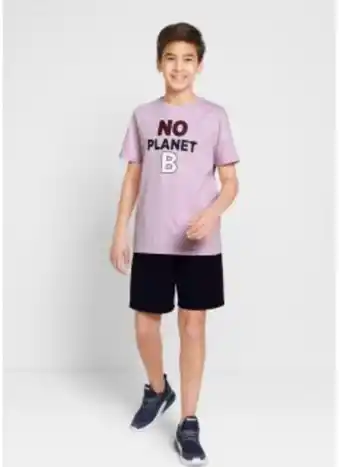 Bonprix T-shirt + bermudas för barn av ekologisk bomull (2 delar) erbjuda