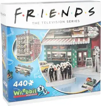 Webhallen Wrebbit 3d-pussel friends central perk erbjuda
