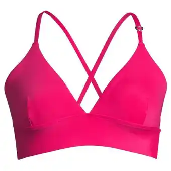 Outnorth Women's iconic bikini top light vivid pink erbjuda