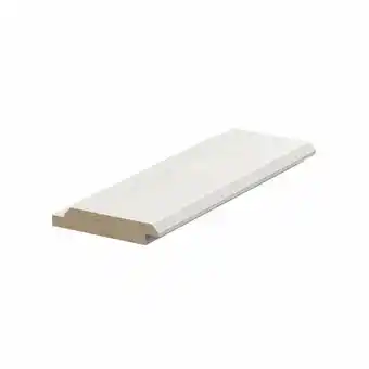 Falsad dubbelfas 22x120mm gran mellanstruken vit g4-2
