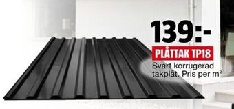 Bauhaus Plåttak TP18 erbjuda