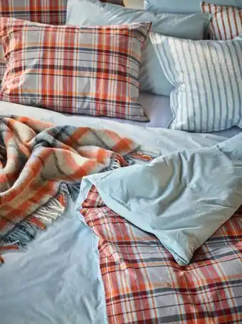 Hemtex Påslakanset i garnfärgad bomull multi erbjuda