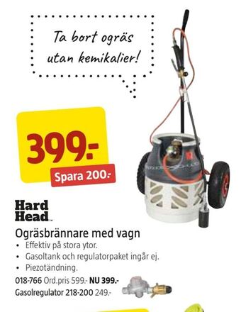 Jula Ogräsbrännare med vagn erbjuda