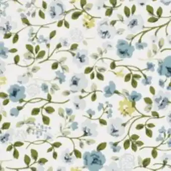 JYSK Vinylvaxduk flora 140 blu00e5/vit erbjuda