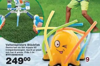 Lekextra Vattenspridare Bläckfisk erbjuda