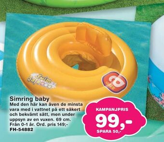 Lekextra Simring baby erbjuda