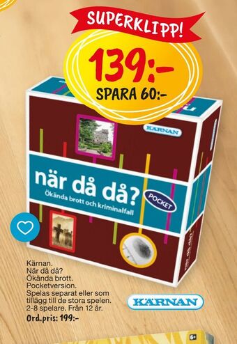 Leklust Kärnan erbjuda