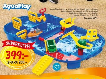 Leklust AquaPlay Lockbox erbjuda