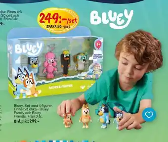 Bluey Family och Bluey Friends.