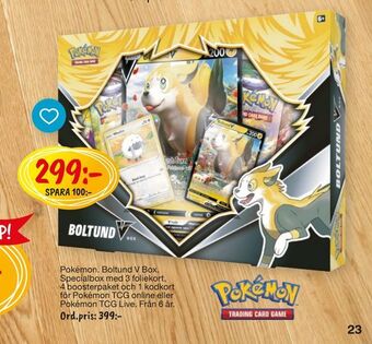 Leklust Pokémon erbjuda