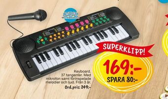 Leklust Keyboard erbjuda