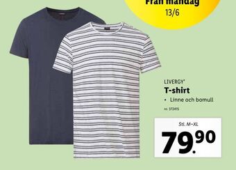 Lidl T-shirt erbjuda