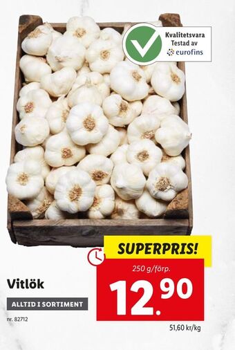Lidl Vitlök erbjuda