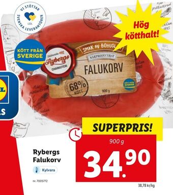 Lidl Rybergs Falukorv erbjuda
