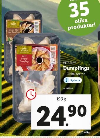 Lidl Dumplings erbjuda