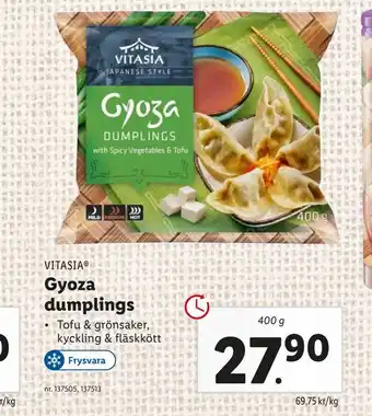 Lidl Gyoza dumplings erbjuda