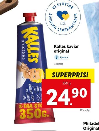 Lidl Kalles kaviar. original erbjuda
