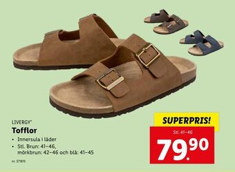 Lidl Tofflor erbjuda