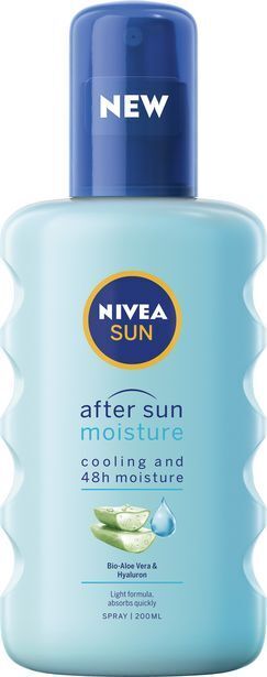 Apotek Hjärtat Nivea sun after sun moisture spray 200 ml erbjuda
