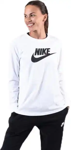 Sportamore Nsw ls t-shirt white/black erbjuda