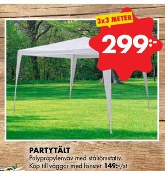 ÖoB Partytält erbjuda