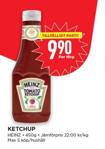 Willys Ketchup erbjuda