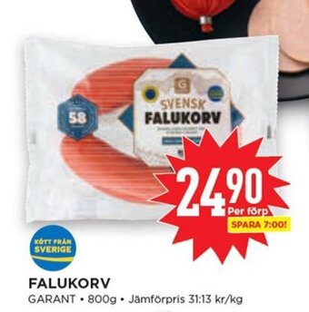 Willys Falukorv erbjuda