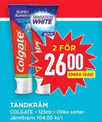 Willys Tandkräm erbjuda