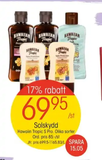 Hawaiian tropic solskyddskräm