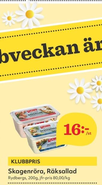Hemköp Rydbergs röror erbjuda