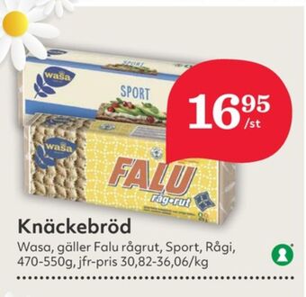 Falu råg-rut knäckebröd