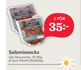 Hemköp Gøl salami chips erbjuda