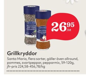 Hemköp Santa maria kryddor erbjuda