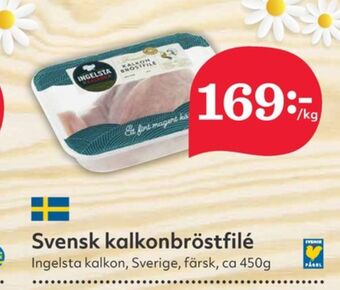 Hemköp Ingelsta kalkon kalkonbröstfilé erbjuda