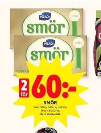 ICA Kvantum Valio smör erbjuda