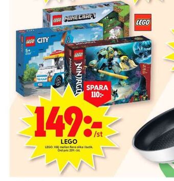 ICA Maxi Lego leksaker erbjuda